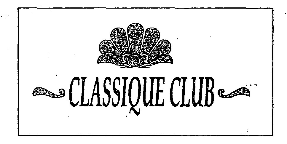 Classique Club (label) Device mark 989005 Trademark