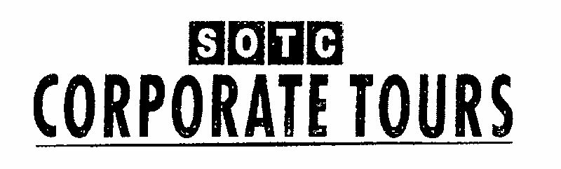 S O T C Corporate Tours (label) Device mark 1255450 Trademark