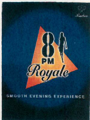 8 Pm Royale (device Of Lady) Device mark 1332504 Trademark