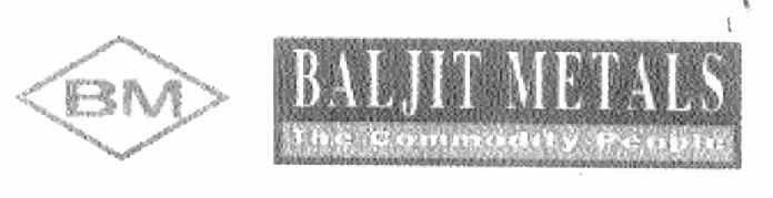 Bm Logo, Baljit Metals Device mark 1418287 Trademark