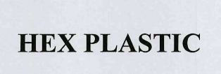 Hex Plastic Device mark 3485515 Trademark