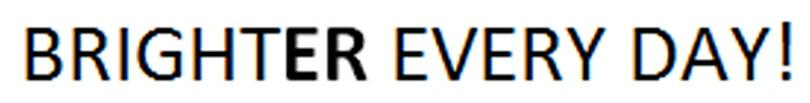 Brighter Every Day! Device mark 3571761 Trademark