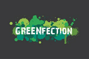 Greenfection Logo Device mark 3564357 Trademark