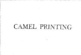 Camel Printing Device mark 3572133 Trademark