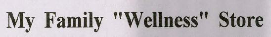 My Family "wellness" Store Device mark 3031509 Trademark