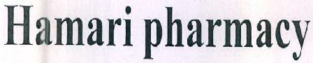 Hamari Pharmacy Device mark 3031512 Trademark