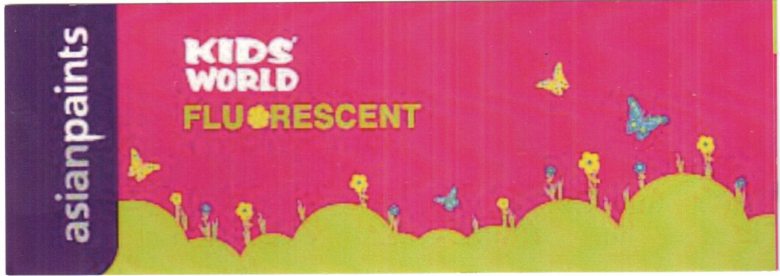 Asian Paints Kids World Fluorescent Device mark 3176567 Trademark