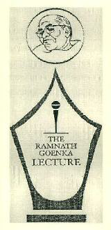 The Ramnath Goenka Lecture Device mark 3212719 Trademark