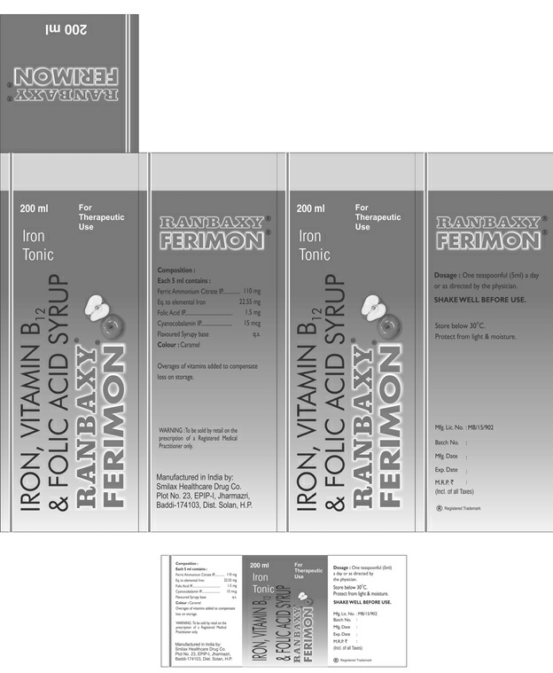 Ranbaxy Ferimon Device mark 3394232 Trademark