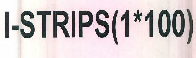 I-strips (1*100) Device mark 3400960 Trademark