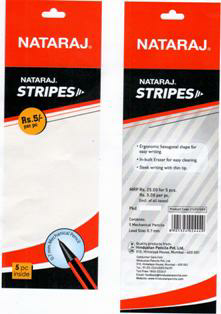 Nataraj Stripes Device mark 3427379 Trademark