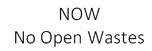 Now No Open Wastes (label) Device mark 3508653 Trademark