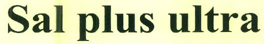 Sal Plus Ultra Device mark 3455520 Trademark