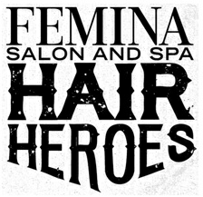 Femina Salon And Spa Hair Heroes (device) Device mark 3463352 Trademark