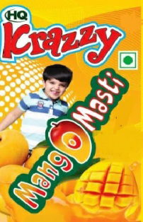 Hq Krazzy Mango Masti (device) Device mark 3502328 Trademark