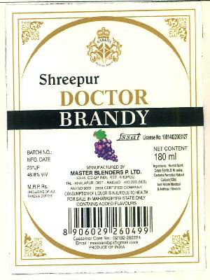 Shreepur Doctor Brandy Device mark 3458023 Trademark