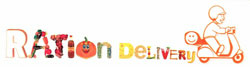Ration Delivery With Device Of Picture Of Boy With Drive Scooter Device mark 3472779 Trademark