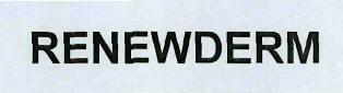 Renewderm Device mark 3478980 Trademark