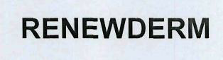 Renewderm Device mark 3478981 Trademark