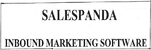Salespanda Inbound Marketing Software Device mark 3458462 Trademark