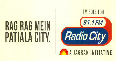 Fm Bole Toh 91.1 Fm Radio City A Jagran Initiative Rag Rag Mein Patiala City. Device mark 3458446 Trademark