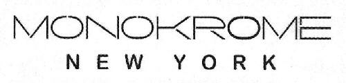 Monokrome New York Device mark 3464949 Trademark