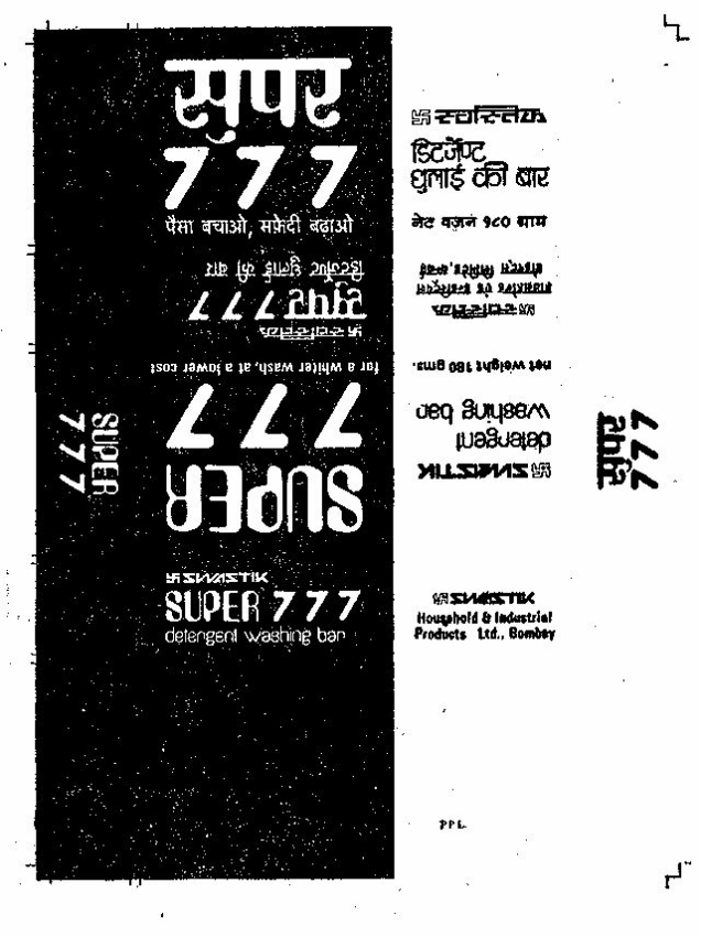 Super 777 Device mark 296334 Trademark