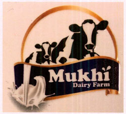 Mukhi Dairy Farm With Device Of Cows Device mark 3481917 Trademark