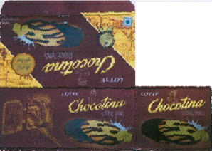 Lotte Chocotina Device mark 3494589 Trademark