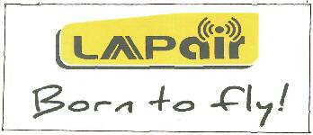 Lapair Born To Fly Device mark 3496474 Trademark