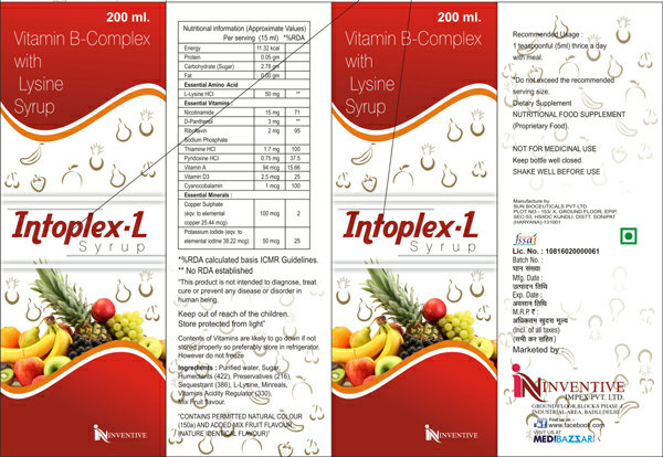 Intoplex Device mark 3500693 Trademark