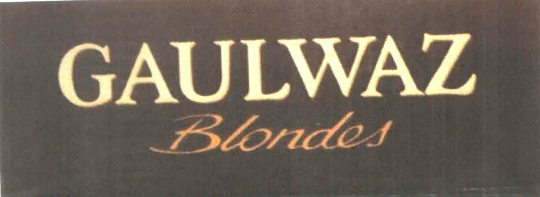Gaulwaz Blondes Device mark 3507831 Trademark