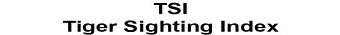 Tsi Tiger Shighting Index With Device Device mark 3517768 Trademark