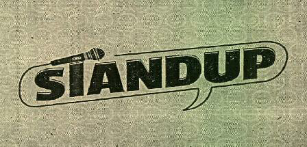 Standup With Device Of Mic Device mark 3522540 Trademark