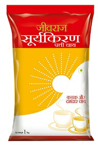 Jivraj Suryakiran Patti Chai Device mark 3523606 Trademark