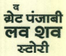 The Great Punjabi Luv Shuv Story Device mark 3522444 Trademark