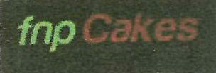 Fnp Cakes Device mark 3535186 Trademark
