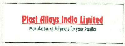 Plast Alloys India Limited Device mark 3549806 Trademark