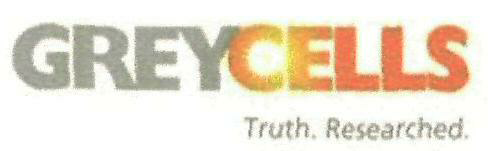 Greycells Truth. Researched. Device mark 3551391 Trademark