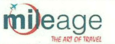 Mileage The Art Of Travel Device mark 3559638 Trademark