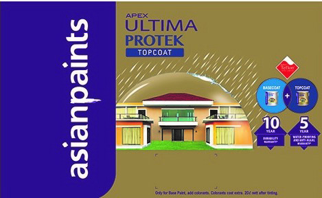 Asian Paints Apex Ultima Protek Topcoat Device mark 3570574 Trademark
