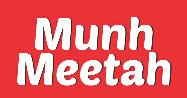 Munh Meetah Device mark 3585434 Trademark