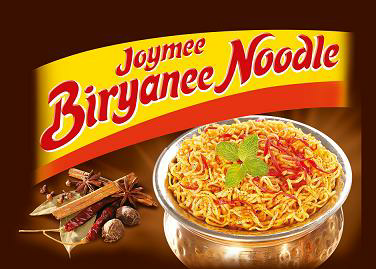 Joymee Biryanee Noodle And Device (label) Device mark 3598105 Trademark