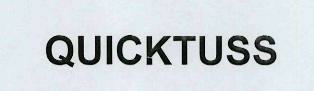 Quicktuss Device mark 3489841 Trademark