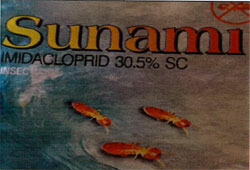 Sunami With Device Of Insects Device mark 3520788 Trademark