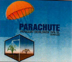 Parachute With Device Of Parachute And Plant Device mark 3520800 Trademark