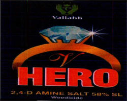 V Hero With Device Of Diamond Device mark 3520805 Trademark