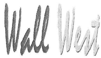 Wall West Device mark 3550486 Trademark