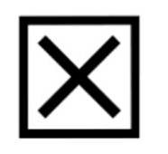 X In Square Box (device) Device mark 3565074 Trademark