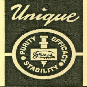 Unique Efficacy. Stability. Purity Device mark 3560743 Trademark
